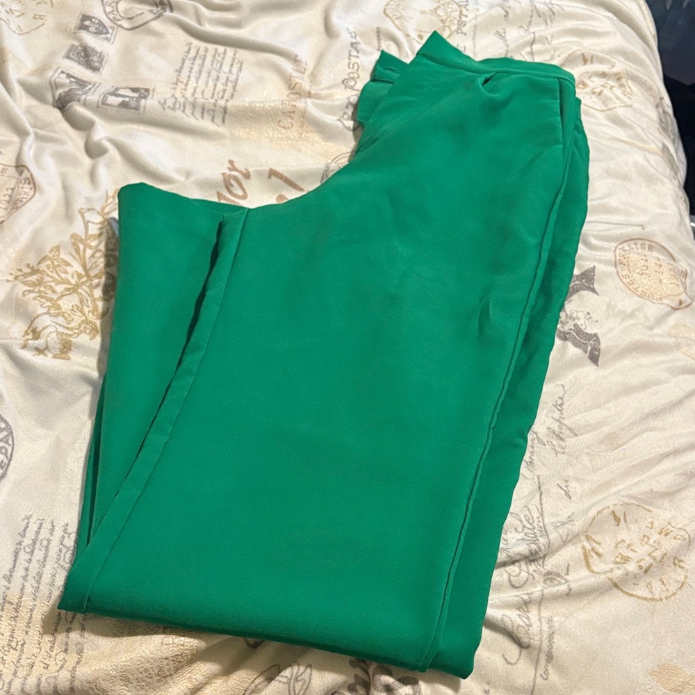 Love Tree Emerald Green Pants